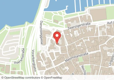 Hotels an der Zeughausgässele in Lindau am Bodensee – Unterkünfte, Pensionen und Ferienwohnungen in zentraler Lage