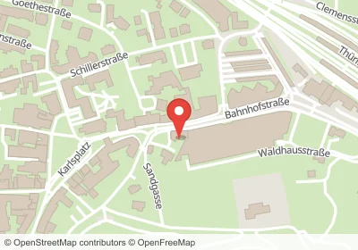Bahnhofstraße Eisenach – Hotels in der Nähe Hotels an der Bahnhofstraße in Eisenach – Unterkünfte, Pensionen und Ferienwohnungen in zentraler Lage