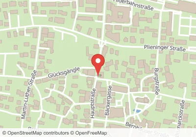 Hotels an der Glücksgängle in Leinfelden-Echterdingen – Unterkünfte, Pensionen und Ferienwohnungen in zentraler Lage