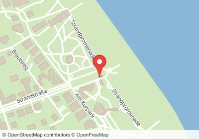 Hotels an der Strandpromenade in Ostseebad Baabe – Unterkünfte, Pensionen und Ferienwohnungen in zentraler Lage