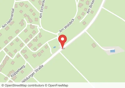 Hotels an der Am Eichenköppel in Bad Wildungen – Unterkünfte, Pensionen und Ferienwohnungen in zentraler Lage