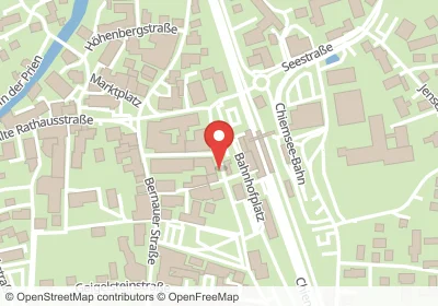 Bahnhofstraße Prien am Chiemsee – Hotels in der Nähe Hotels an der Bahnhofstraße in Prien am Chiemsee – Unterkünfte, Pensionen und Ferienwohnungen in zentraler Lage