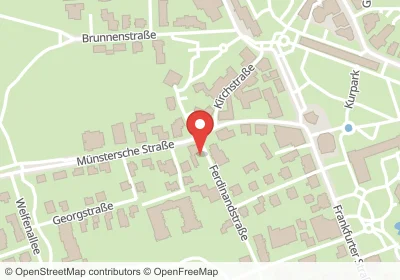 Hotels an der Ferdinandstraße in Bad Rothenfelde – Unterkünfte, Pensionen und Ferienwohnungen in zentraler Lage