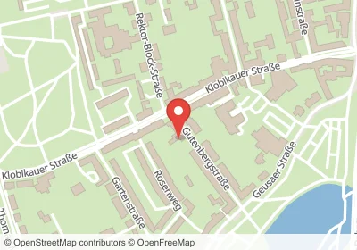 Hotels an der Gutenbergstraße in Merseburg – Unterkünfte, Pensionen und Ferienwohnungen in zentraler Lage