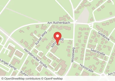 Hotels an der Althoffweg in Rheda-Wiedenbrück – Unterkünfte, Pensionen und Ferienwohnungen in zentraler Lage