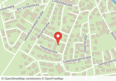 Brucknerstraße Ottobeuren – Hotels in der Nähe Hotels an der Brucknerstraße in Ottobeuren – Unterkünfte, Pensionen und Ferienwohnungen in zentraler Lage