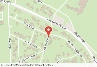 Hotels an der Pappelallee in Meppen – Unterkünfte, Pensionen und Ferienwohnungen in zentraler Lage