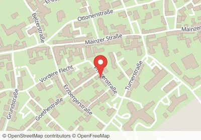 Hotels an der Prinzenstraße in Ingelheim am Rhein – Unterkünfte, Pensionen und Ferienwohnungen in zentraler Lage