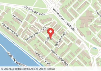 Hotels an der Apolloweg in Schwetzingen – Unterkünfte, Pensionen und Ferienwohnungen in zentraler Lage