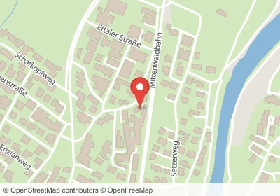 Dorfbachweg Farchant – Hotels in der Nähe Hotels an der Dorfbachweg in Farchant – Unterkünfte, Pensionen und Ferienwohnungen in zentraler Lage