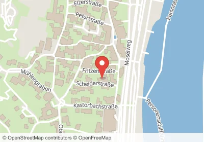 Hotels an der Fritzenstraße in Kobern-Gondorf – Unterkünfte, Pensionen und Ferienwohnungen in zentraler Lage