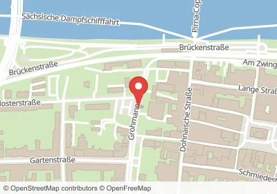 Hotels an der Grohmannstraße in Pirna – Unterkünfte, Pensionen und Ferienwohnungen in zentraler Lage