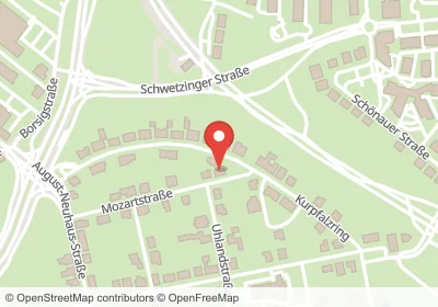 Hotels an der Kurpfalzring in Schwetzingen – Unterkünfte, Pensionen und Ferienwohnungen in zentraler Lage