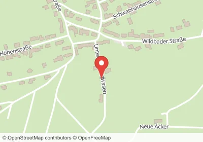 Hotels an der Unterer Kreuzwasen in Dobel – Unterkünfte, Pensionen und Ferienwohnungen in zentraler Lage