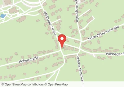 Hotels an der Wildbader Straße in Dobel – Unterkünfte, Pensionen und Ferienwohnungen in zentraler Lage