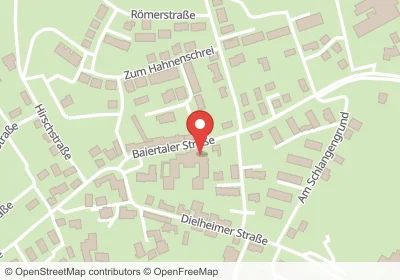 Hotels an der Baiertaler Straße in Wiesloch – Unterkünfte, Pensionen und Ferienwohnungen in zentraler Lage