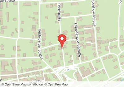 Hotels an der Ebertstraße in Wiesloch – Unterkünfte, Pensionen und Ferienwohnungen in zentraler Lage