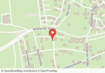 Hotels an der Franz-Liszt-Straße in Wiesloch – Unterkünfte, Pensionen und Ferienwohnungen in zentraler Lage