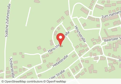 Hotels an der Hans-Thoma-Straße in Wiesloch – Unterkünfte, Pensionen und Ferienwohnungen in zentraler Lage