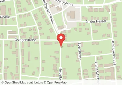 Hotels an der Heidelberger Straße in Wiesloch – Unterkünfte, Pensionen und Ferienwohnungen in zentraler Lage