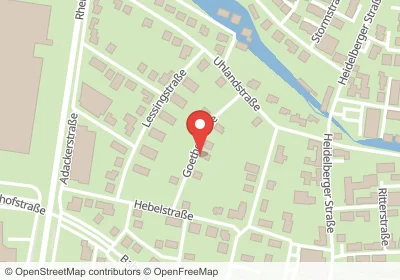 Hotels an der Goethestraße in Bad Schönborn – Unterkünfte, Pensionen und Ferienwohnungen in zentraler Lage