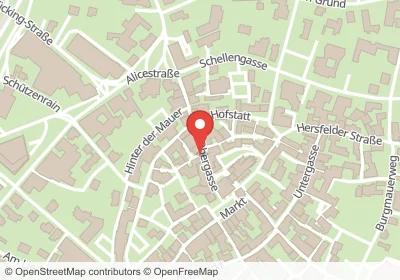 Obergasse Alsfeld – Hotels in der Nähe Hotels an der Obergasse in Alsfeld – Unterkünfte, Pensionen und Ferienwohnungen in zentraler Lage