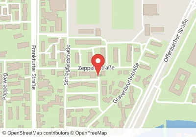Zeppelinstraße Dreieich – Hotels in der Nähe Hotels an der Zeppelinstraße in Dreieich – Unterkünfte, Pensionen und Ferienwohnungen in zentraler Lage