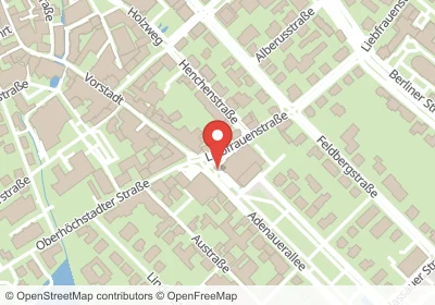 Hotels an der Liebfrauenstraße in Oberursel – Unterkünfte, Pensionen und Ferienwohnungen in zentraler Lage
