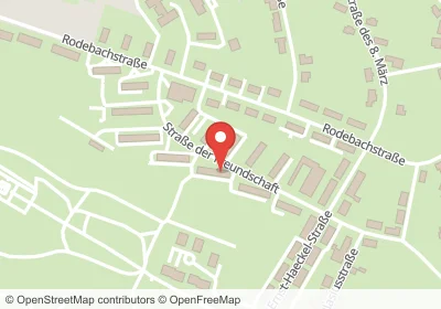 Hotels an der Straße der Freundschaft in Zella-Mehlis – Unterkünfte, Pensionen und Ferienwohnungen in zentraler Lage