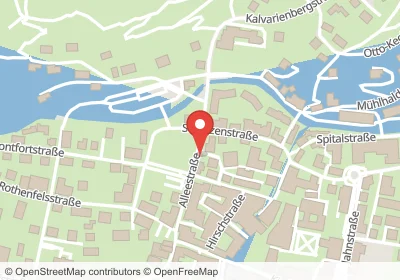 Alleestraße Immenstadt im Allgäu – Hotels in der Nähe Hotels an der Alleestraße in Immenstadt im Allgäu – Unterkünfte, Pensionen und Ferienwohnungen in zentraler Lage