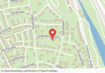 Hotels an der Gutenbergstraße in Amberg – Unterkünfte, Pensionen und Ferienwohnungen in zentraler Lage