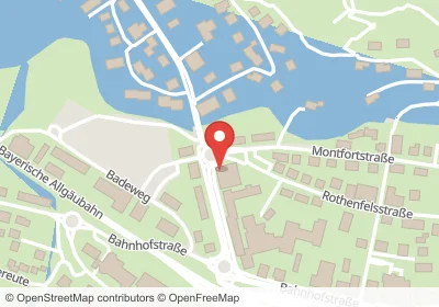 Montfortstraße Immenstadt im Allgäu – Hotels in der Nähe Hotels an der Montfortstraße in Immenstadt im Allgäu – Unterkünfte, Pensionen und Ferienwohnungen in zentraler Lage