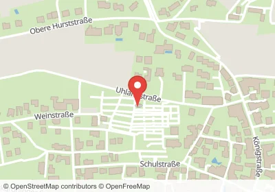 Hotels an der Uhlandstraße in Asperg – Unterkünfte, Pensionen und Ferienwohnungen in zentraler Lage