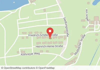 Hotels an der Friedrich-Schiller-Straße in Auma-Weidatal – Unterkünfte, Pensionen und Ferienwohnungen in zentraler Lage