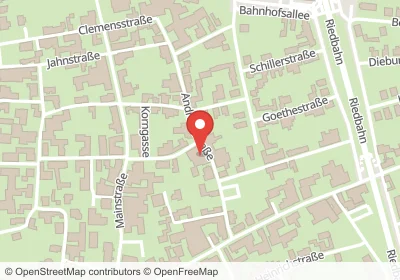 Hotels an der Andreasstraße in Bürstadt – Unterkünfte, Pensionen und Ferienwohnungen in zentraler Lage