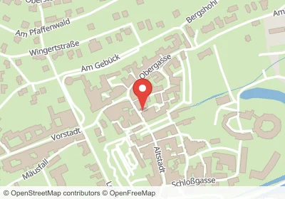 Hotels an der Erbsengasse in Büdingen – Unterkünfte, Pensionen und Ferienwohnungen in zentraler Lage