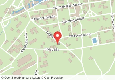 Hotels an der Feldstraße in Brotterode-Trusetal – Unterkünfte, Pensionen und Ferienwohnungen in zentraler Lage