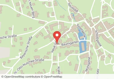 Hotels an der Neue Gasse in Bad Lobenstein – Unterkünfte, Pensionen und Ferienwohnungen in zentraler Lage