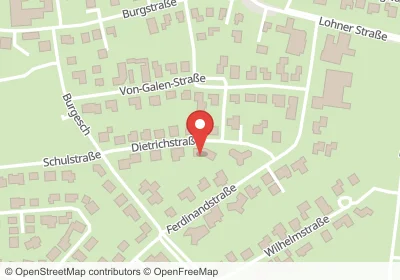 Dietrichstraße Dinklage – Hotels in der Nähe Hotels an der Dietrichstraße in Dinklage – Unterkünfte, Pensionen und Ferienwohnungen in zentraler Lage