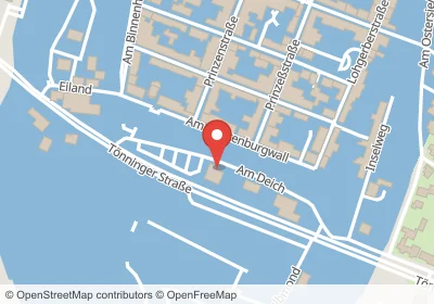 Hotels an der Goldene Tor in Friedrichstadt – Unterkünfte, Pensionen und Ferienwohnungen in zentraler Lage