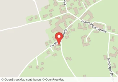 Hotels an der Guntinger Straße in Geiselhöring – Unterkünfte, Pensionen und Ferienwohnungen in zentraler Lage
