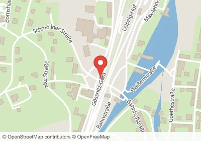 Hotels an der Alexander-Puschkin-Straße in Gößnitz – Unterkünfte, Pensionen und Ferienwohnungen in zentraler Lage