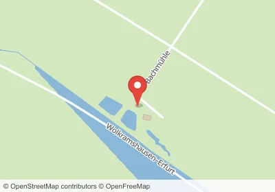 Hotels an der Bachmühle in Großenehrich – Unterkünfte, Pensionen und Ferienwohnungen in zentraler Lage
