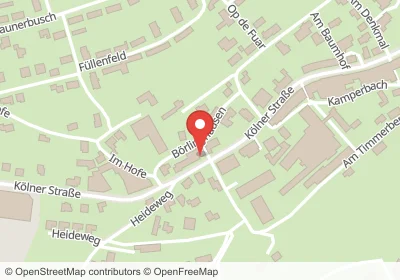 Hotels an der Börlinghausen in Kierspe – Unterkünfte, Pensionen und Ferienwohnungen in zentraler Lage