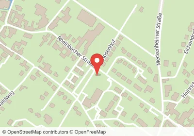 Hotels an der Rheinbacher Straße in Meckenheim – Unterkünfte, Pensionen und Ferienwohnungen in zentraler Lage