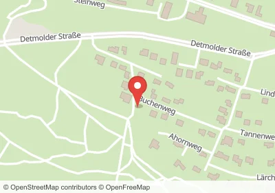 Hotels an der Buchenweg in Oerlinghausen – Unterkünfte, Pensionen und Ferienwohnungen in zentraler Lage