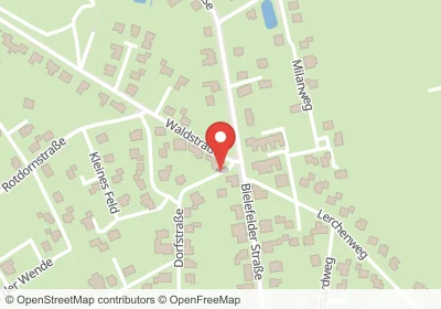 Hotels an der Waldstraße in Spenge – Unterkünfte, Pensionen und Ferienwohnungen in zentraler Lage