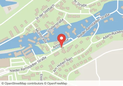 Hotels an der Annastraße in Ober-Ramstadt – Unterkünfte, Pensionen und Ferienwohnungen in zentraler Lage