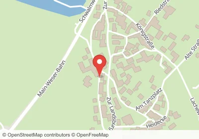 Hotels an der Baumgartenstraße in Schwalmstadt – Unterkünfte, Pensionen und Ferienwohnungen in zentraler Lage