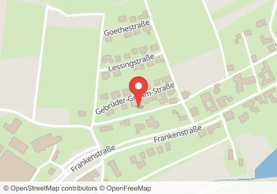 Hotels an der Gebrüder-Grimm-Straße in Nidda – Unterkünfte, Pensionen und Ferienwohnungen in zentraler Lage